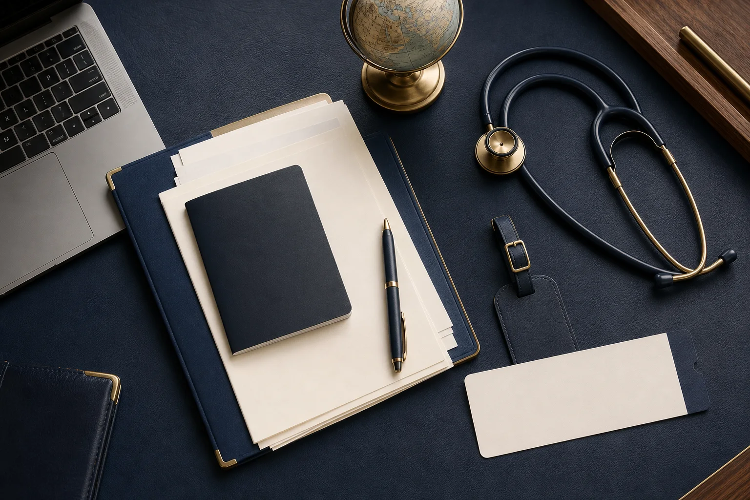 Premium organized admission documents